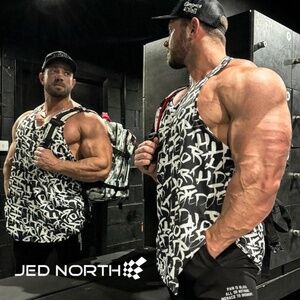 Jed North Tank Top Medium Gently worn 100% polyester 21" armpit to armpit